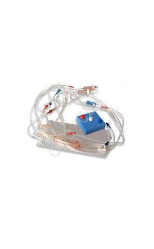 Single-use kit for hardware plasmapheresis with ROSA filter, Trekpor Technology